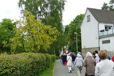 Bittprozession an Christi Himmelfahrt (Foto: Karl-Franz Thiede)